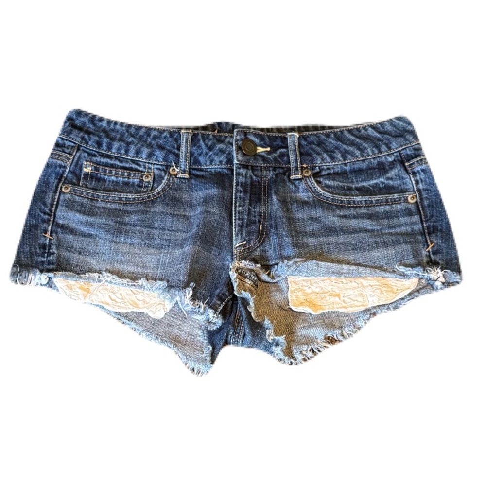 American Eagle Denim Shorts Size 6